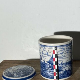 Delfts blauwe pot