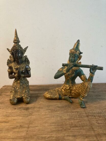 Koperen met Bronzen Shiva